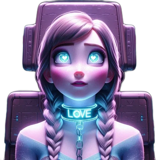 robot, face, jewelry, concept art transparent PNG cut-out