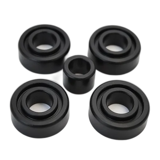 set, four, bearing, rubber transparent PNG cut-out
