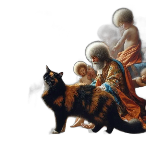 photorealistic, fantasy art, oil painting, concept art transparent PNG cut-out