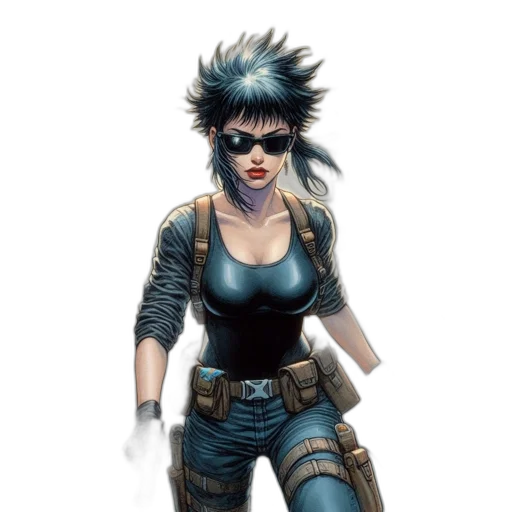 weapon, concept art, comic book art, cyberpunk transparent PNG cut-out