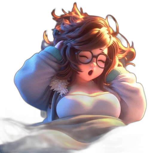 crown, dress, creature, hair transparent PNG cut-out