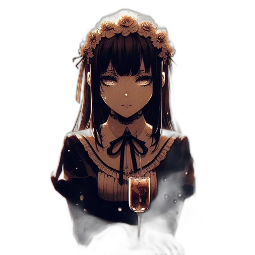 crown, dress, staff, mask transparent PNG cut-out