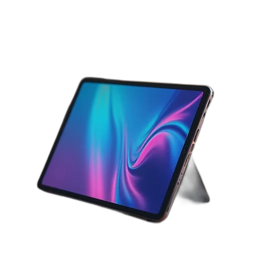 3d render, samsung, tablet transparent PNG cut-out