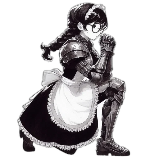 dress, staff, robot, crown transparent PNG cut-out