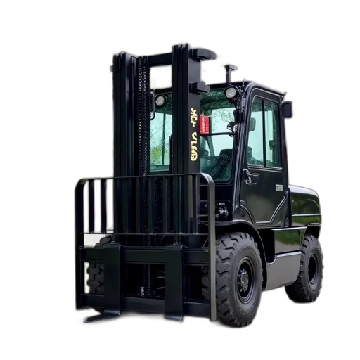 weapon, black, forklift, brand transparent PNG cut-out