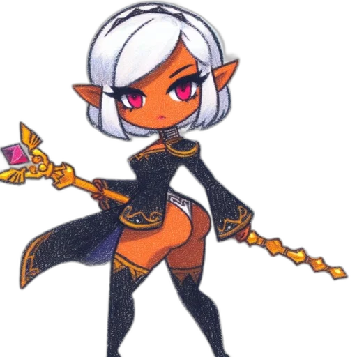 staff, weapon, sword, pixel art transparent PNG cut-out