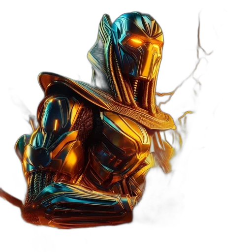robot, mask, jewelry, concept art transparent PNG cut-out