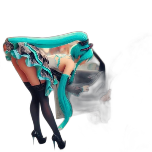 mask, robot, shoes, dress transparent PNG cut-out