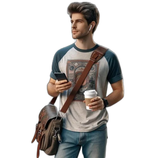 jacket, concept art, 3d render, photorealistic transparent PNG cut-out