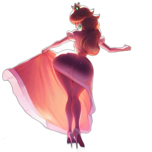 dress, crown, concept art, fantasy art transparent PNG cut-out