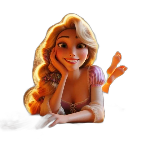 crown, dress, face, 3d render transparent PNG cut-out