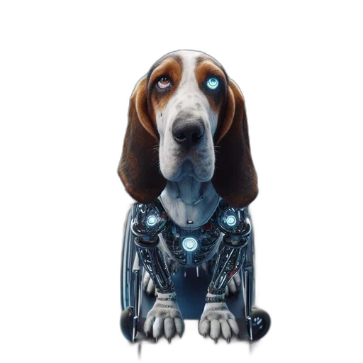 robot, animal, creature, staff transparent PNG cut-out
