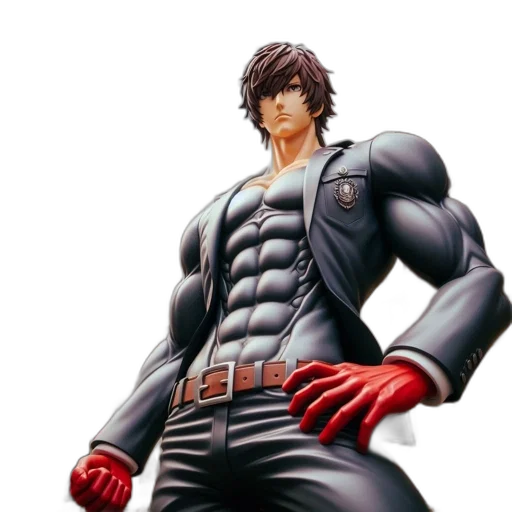 jacket, weapon, concept art, comic book art transparent PNG cut-out