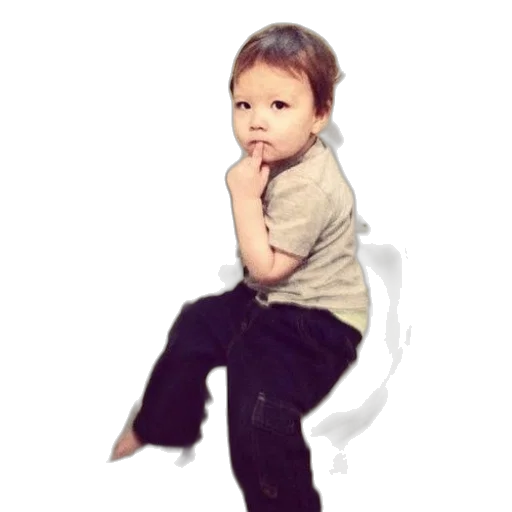 photorealistic, 3d render, young, child transparent PNG cut-out