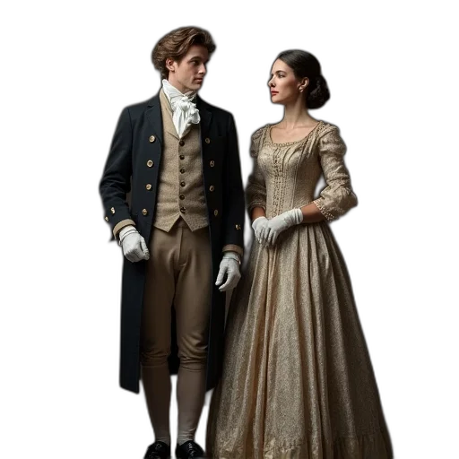 dress, jacket, concept art, fog transparent PNG cut-out