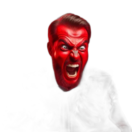 face, creature, mask, photorealistic transparent PNG cut-out