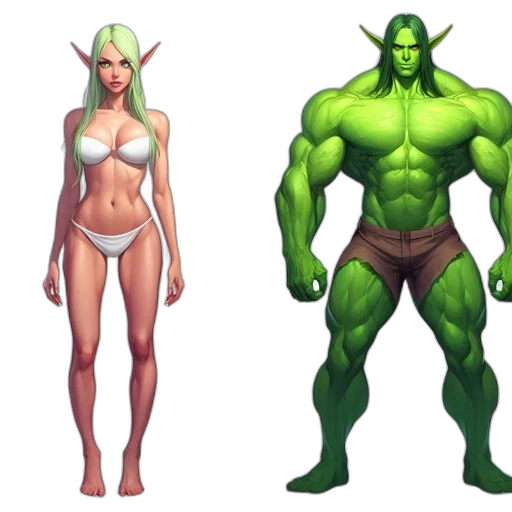 concept art, fantasy art, pixel art, 3d render transparent PNG cut-out
