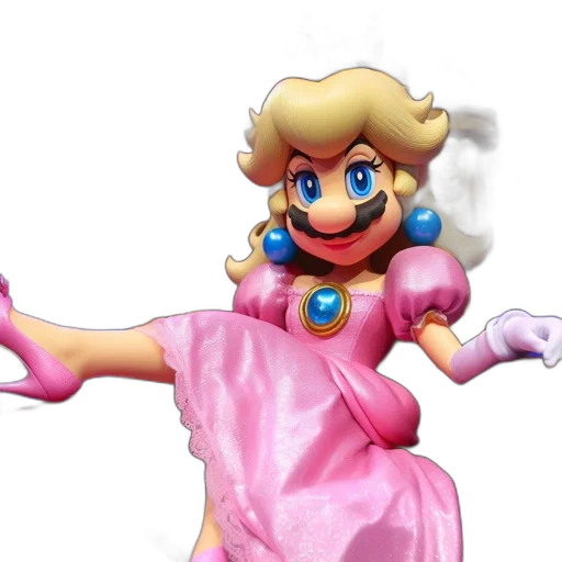 dress, crown, face, weapon transparent PNG cut-out