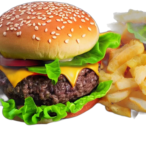 food, animal, photorealistic, 3d render transparent PNG cut-out