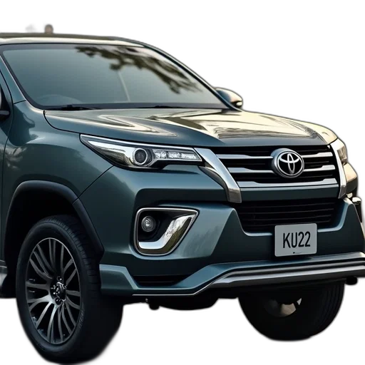 toyota, fortune, diesel, 2018 transparent PNG cut-out
