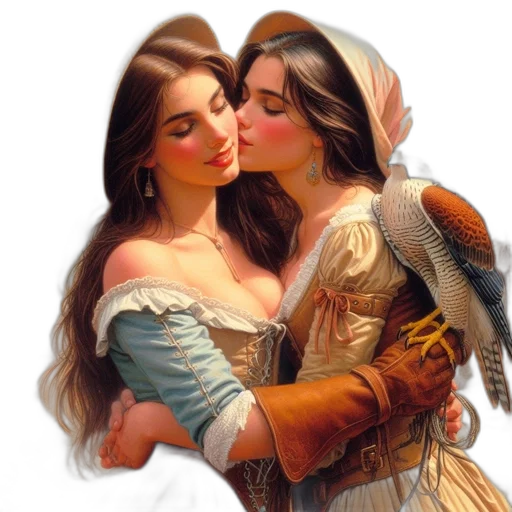 oil painting, fantasy art, photorealistic, concept art transparent PNG cut-out