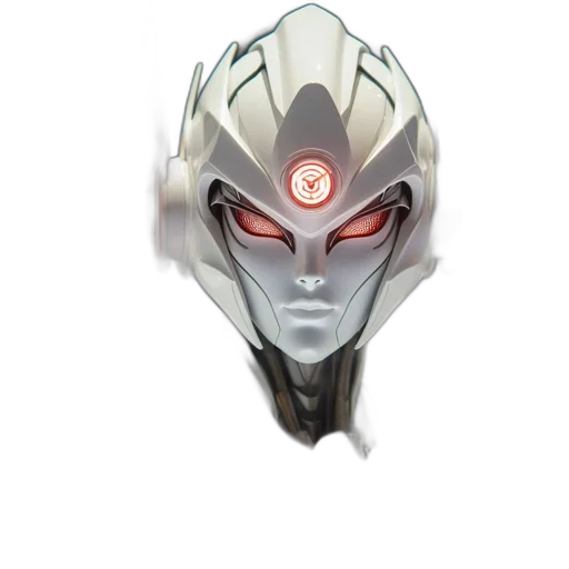 mask, face, robot, creature transparent PNG cut-out