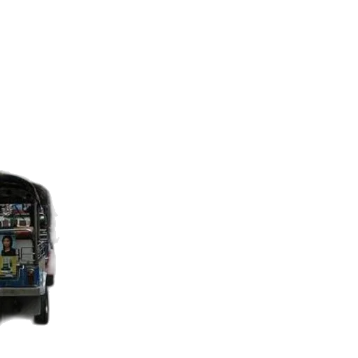 robot, car, bustling, street transparent PNG cut-out