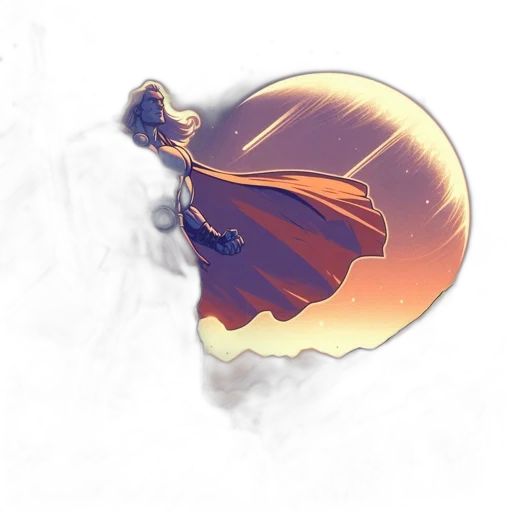 crown, dress, staff, umbrella transparent PNG cut-out