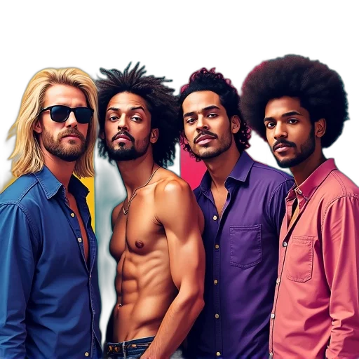 hair, staff, comic book art, concept art transparent PNG cut-out