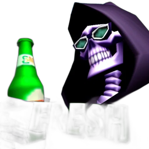 bottle, robot, mask, jacket transparent PNG cut-out