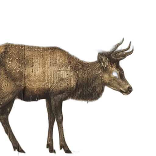animal, creature, crown, staff transparent PNG cut-out