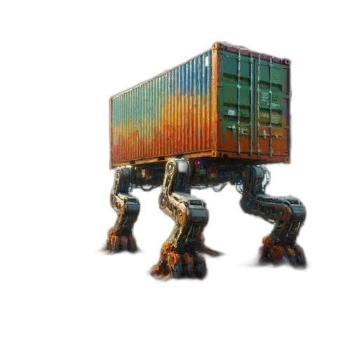 robot, furniture, animal, creature transparent PNG cut-out