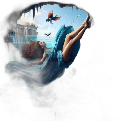 fantasy art, concept art, photorealistic, 3d render transparent PNG cut-out