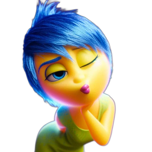 face, staff, 3d render, cartoon transparent PNG cut-out