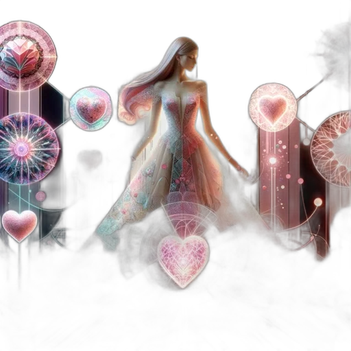 dress, jewelry, concept art, fantasy art transparent PNG cut-out
