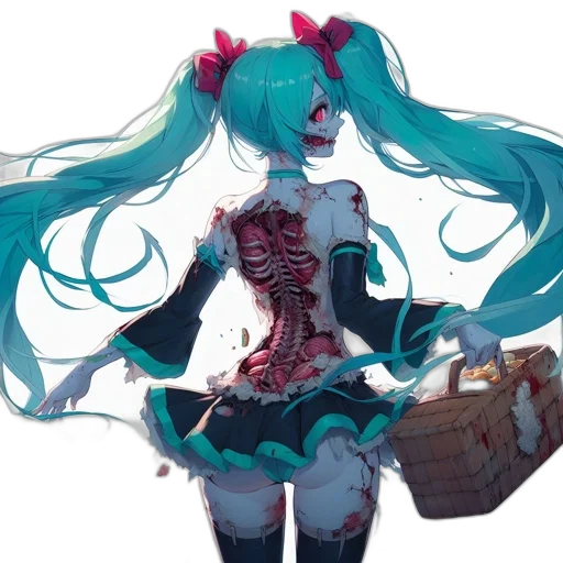 dress, robot, weapon, staff transparent PNG cut-out