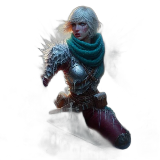 sword, staff, weapon, fantasy art transparent PNG cut-out