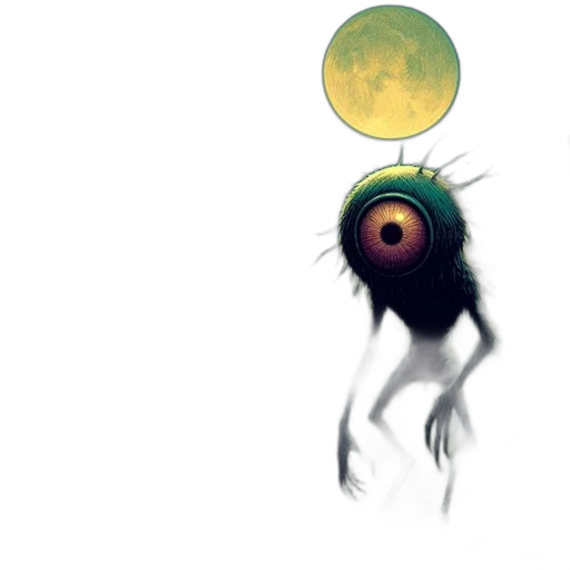 creature, mask, staff, animal transparent PNG cut-out