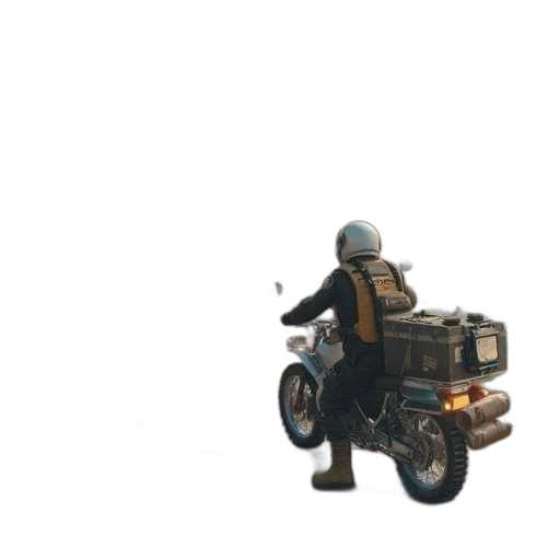 robot, weapon, car, jacket transparent PNG cut-out