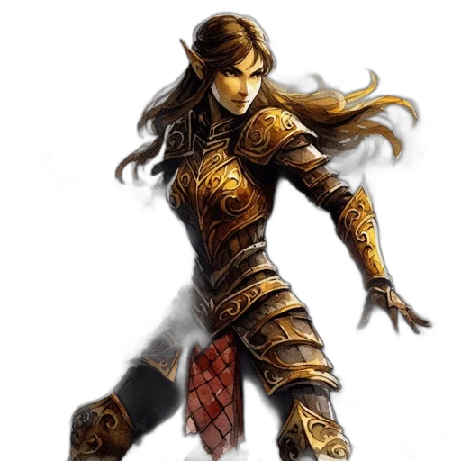 sword, fantasy art, concept art, comic book art transparent PNG cut-out