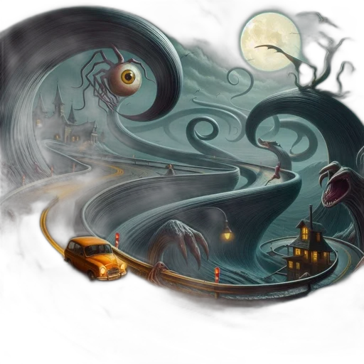 concept art, fantasy art, comic book art, photorealistic transparent PNG cut-out