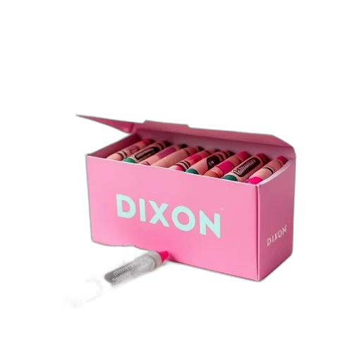 pink, box, dixon, brand transparent PNG cut-out