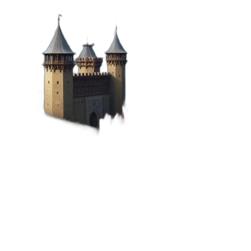 building, crown, staff, dragon transparent PNG cut-out