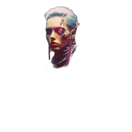 face, robot, mask, creature transparent PNG cut-out
