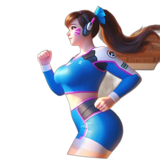 robot, dress, 3d render, concept art transparent PNG cut-out