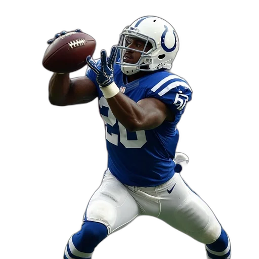 ezekiel, jones, indianapolis, colts transparent PNG cut-out