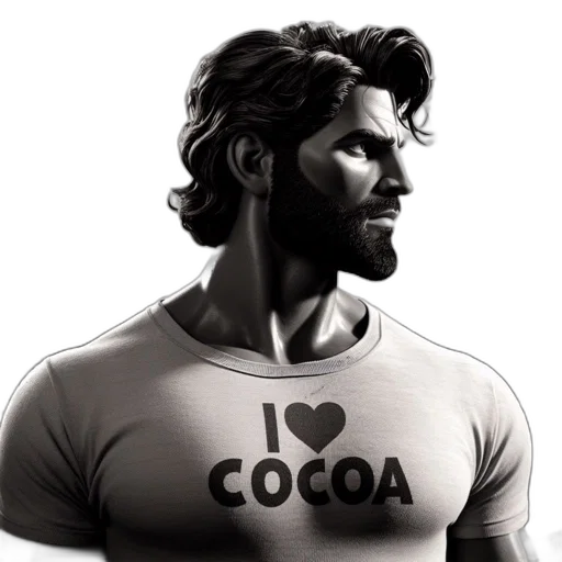 comic book art, cartoon, concept art, photorealistic transparent PNG cut-out