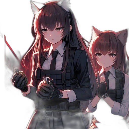 weapon, staff, animal, jacket transparent PNG cut-out