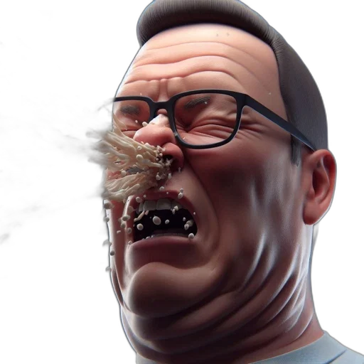 face, creature, mask, staff transparent PNG cut-out