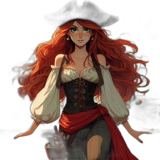 dress, fantasy art, concept art, comic book art transparent PNG cut-out
